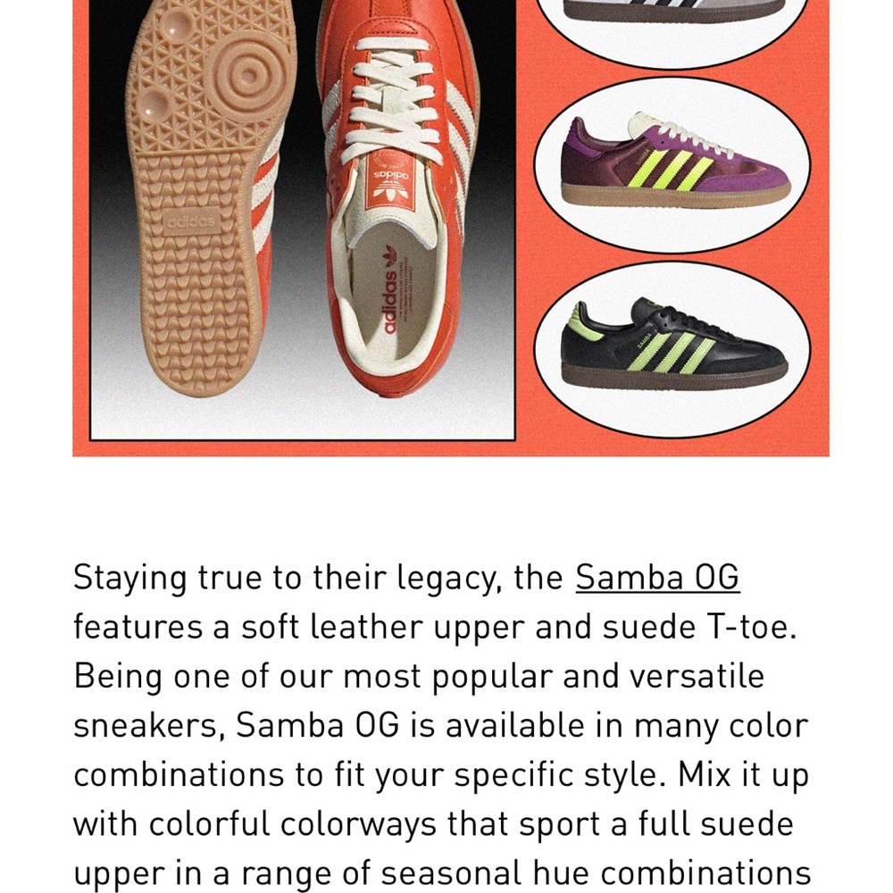 Adidas Samba Decon Cream Leather Sneakers LIKE NEW - Picture 12 of 12